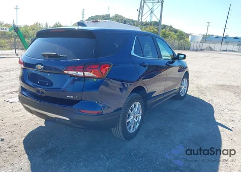2022 Chevrolet Equinox Awd Lt z USA, uszkodzony, nr VIN 3GNAXUEV8NL148961